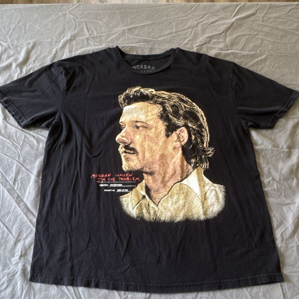 Morgan Wallen T-shirt Women’s Size XL Black I’m The Problem Country Music Truck